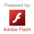 Powered by Flash